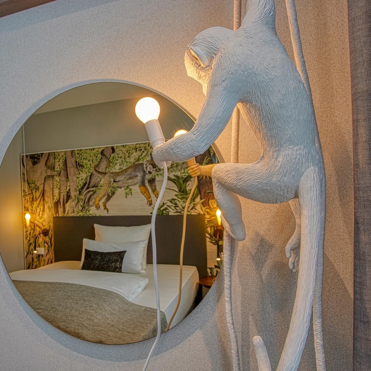 Glevato | Monkey Pendant Light | Sculptural Design Object