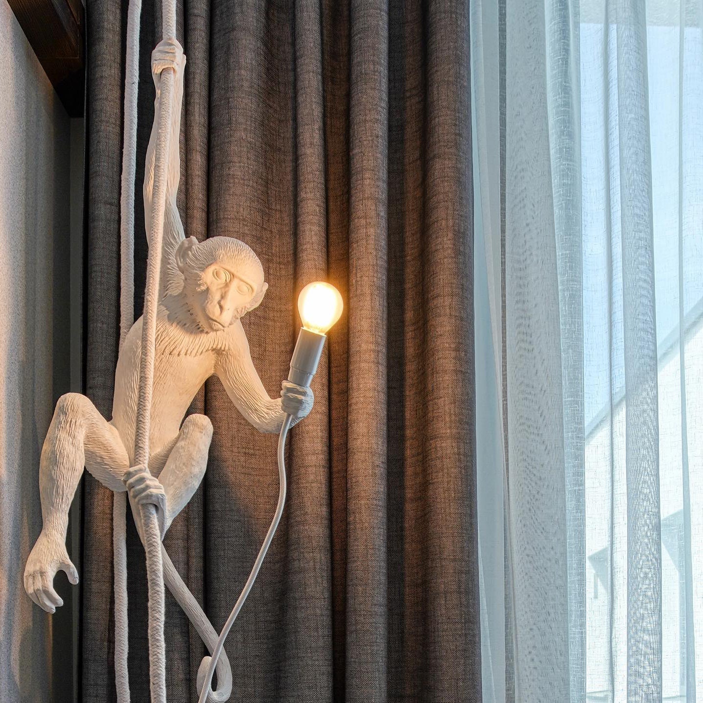 Glevato | Monkey Pendant Light | Sculptural Design Object