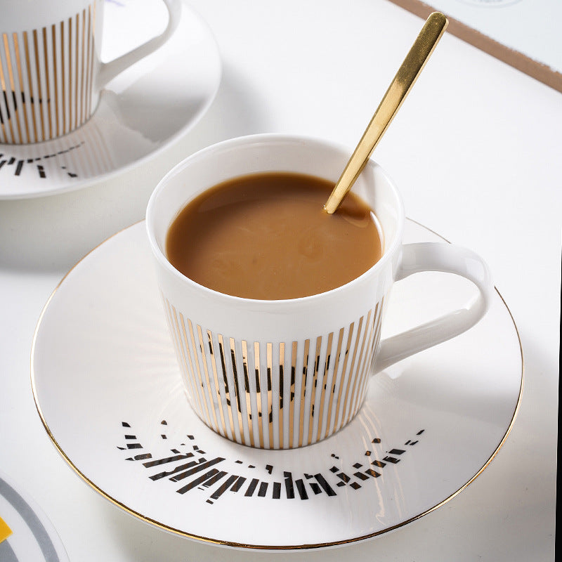Glevato | Moving Reflection Creative Coffee Cup Mirror Reflection Coffee Mug