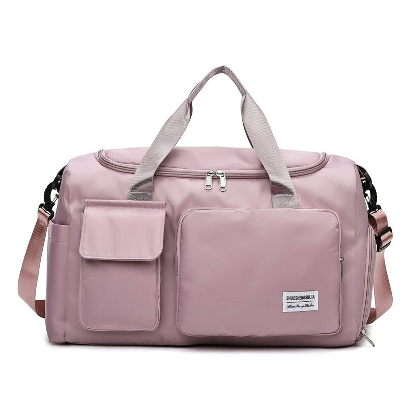 Glevato | Multi-Pocket Travel Bag, Sports and Gym Bag with Separate Shoe Compartment