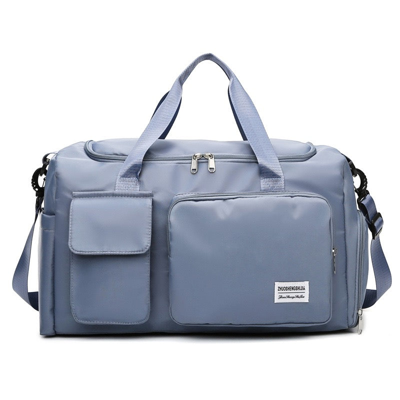 Glevato | Multi-Pocket Travel Bag, Sports and Gym Duffle with Separate Shoe Compartment
