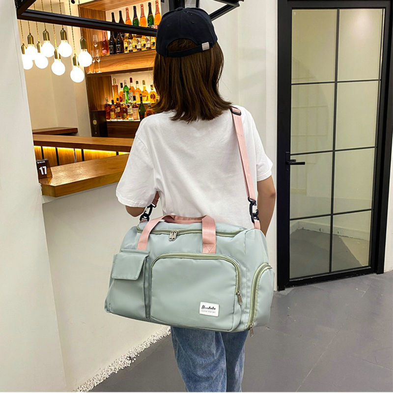 Glevato | Multi-Pocket Travel Bag, Sports and Gym Duffle with Separate Shoe Compartment