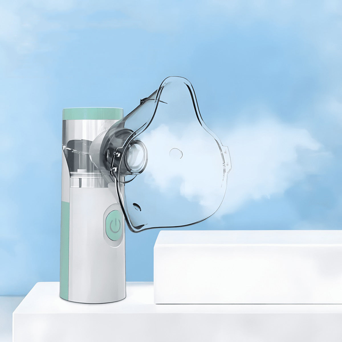 Glevato | Nebulizer for Asthma Relief | Compact Handheld Inhaler for Home & Travel