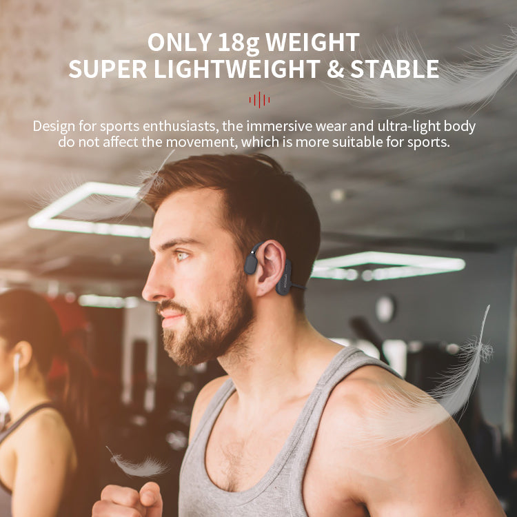 Glevato | New Waterproof Bone Conduction Headphones Stereo Bluetooth