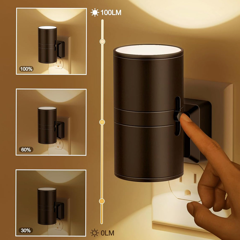 Glevato | Night Light with Light Sensitivity Detection and Adjustable Brightness