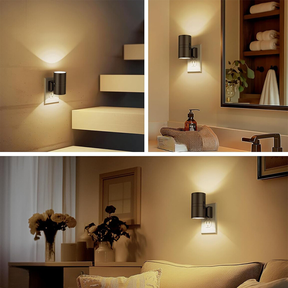Glevato | Night Light with Light Sensitivity Detection and Adjustable Brightness