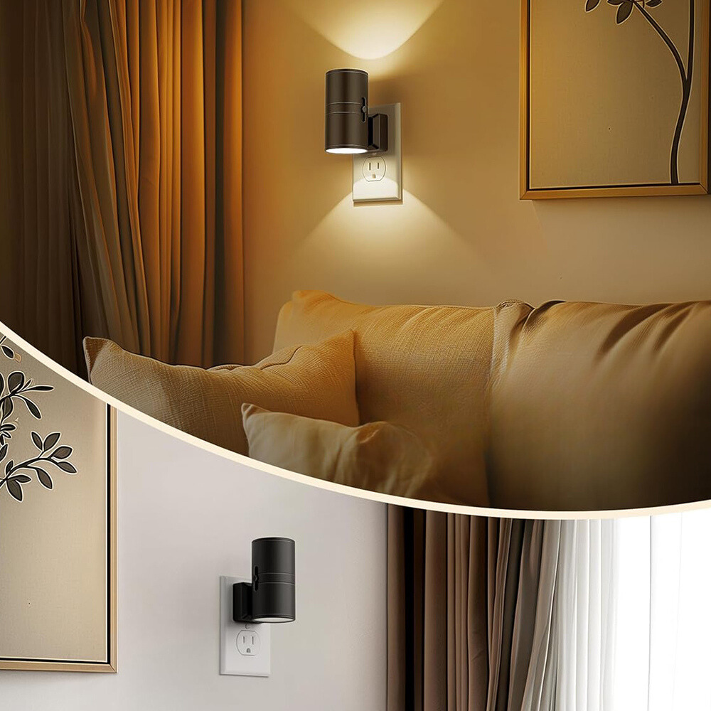 Glevato | Night Light with Light Sensitivity Detection and Adjustable Brightness