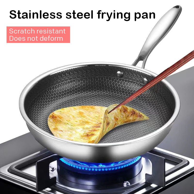 Glevato | Non-stick Stainless Steel Frying Pan