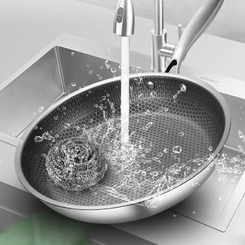 Glevato | Non-stick Stainless Steel Frying Pan