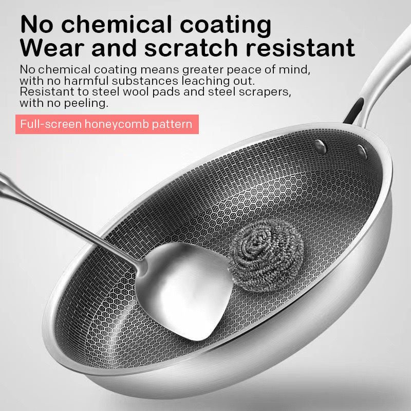 Glevato | Non-stick Stainless Steel Frying Pan