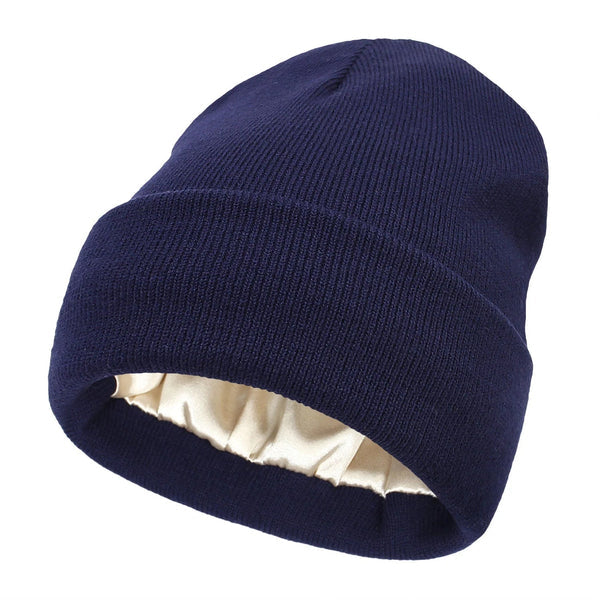 Glevato | Noor Silk Winter Hat – Warm, Hair Protecting & Elegant