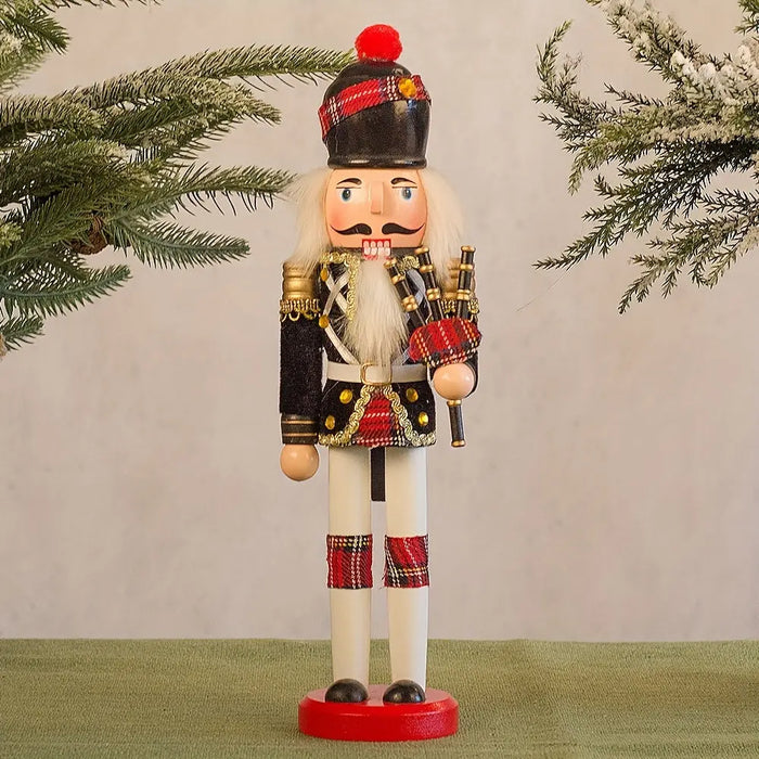 Glevato | NutcrackerJoy - Wooden Nutcracker Soldier Figure for Timeless Christmas Charm