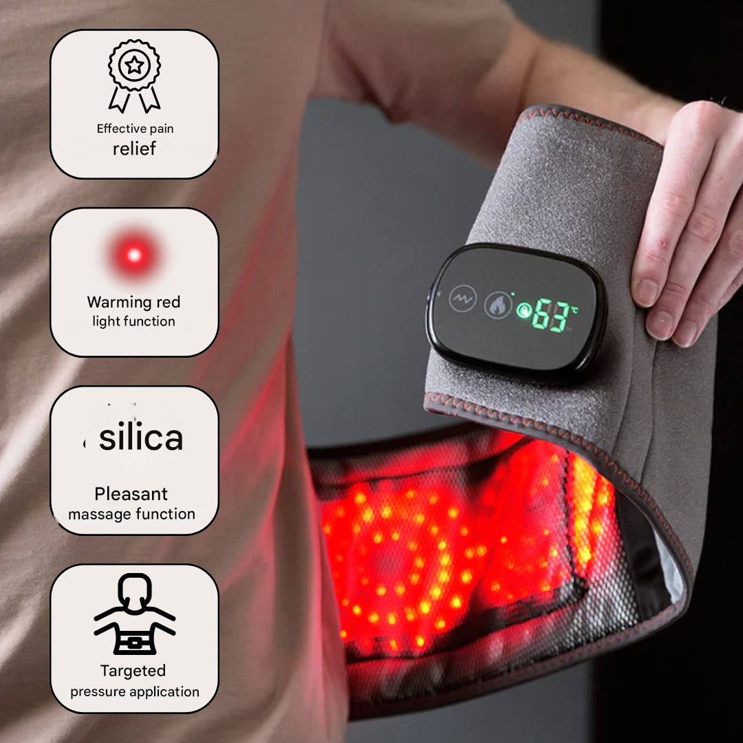 Glevato | Orthopedic Back Support with Infrared Therapy - ThermaLum