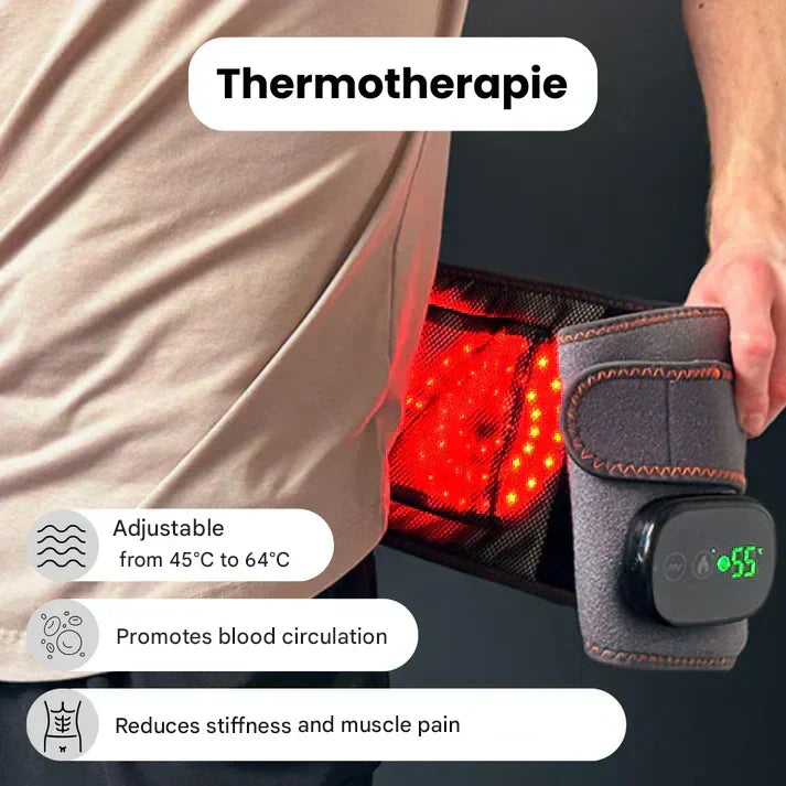 Glevato | Orthopedic Back Support with Infrared Therapy - ThermaLum