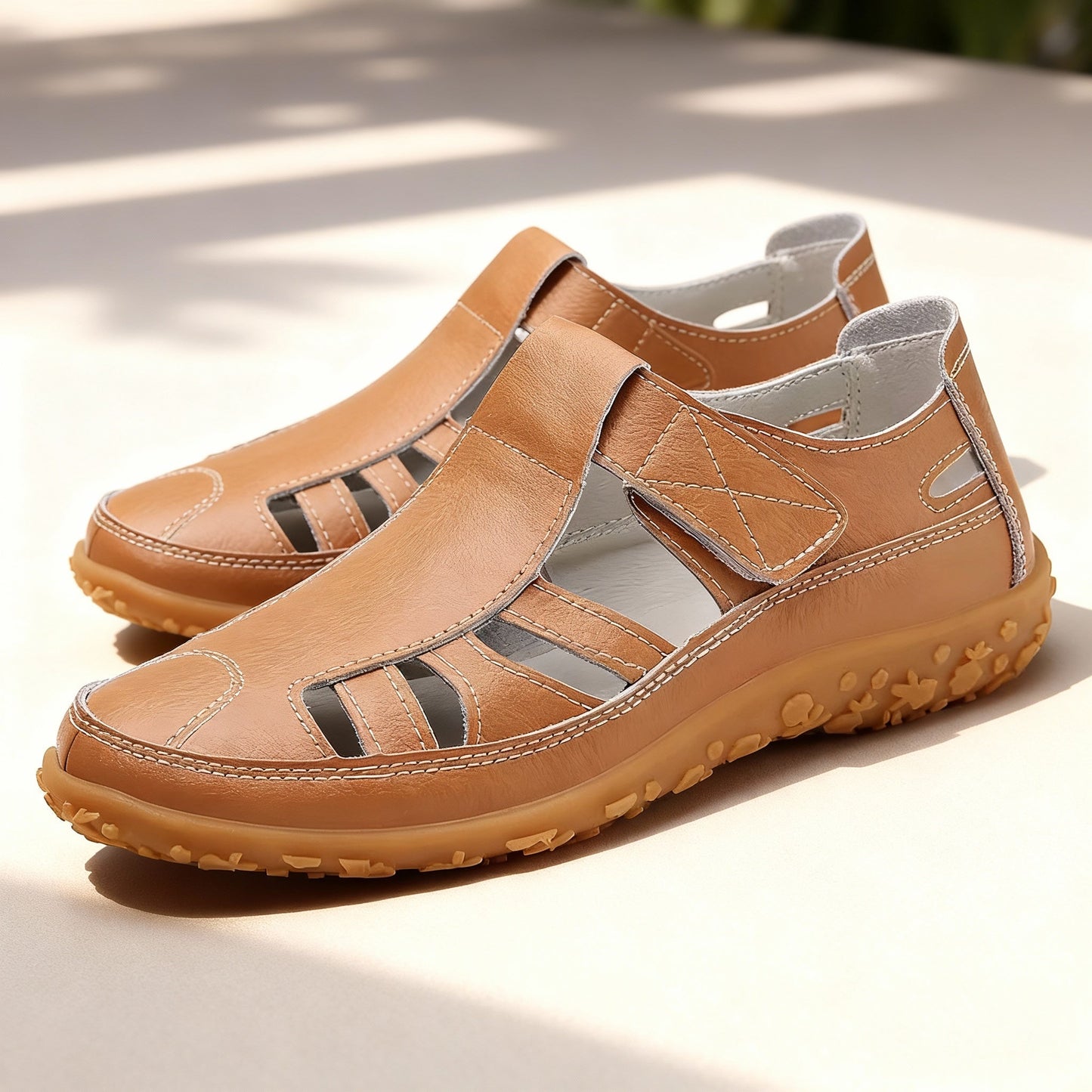 Glevato | Orthopedic Retro Sandals | Anti-Slip