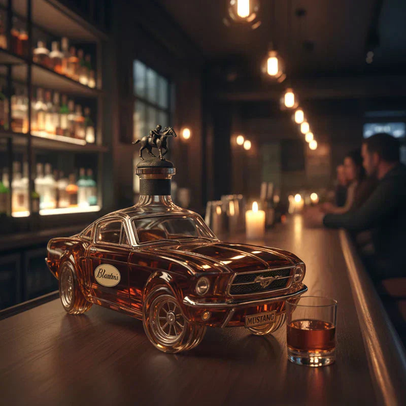 Glevato | OutlawFlask | Limited Edition Bronco Whiskey Bottle