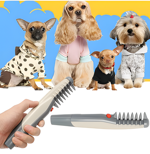 Glevato | Pet Fur Trimmer Cuddle Soft – For Cats and Dogs of Any Coat Type