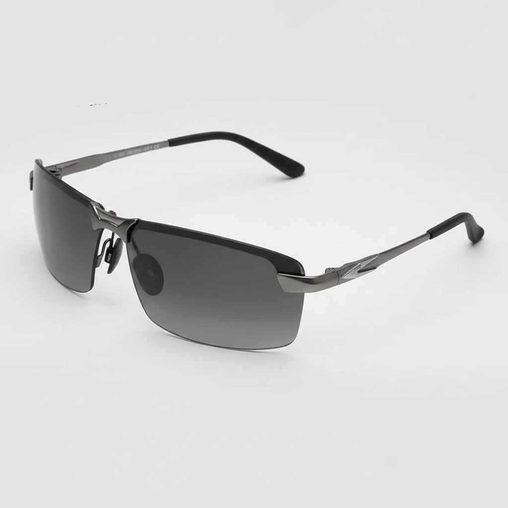 Glevato | Polarized Photochromic Sunglasses | UV400 Protection | Automatic Light Adjustment (Day & Night) | Intelligent Glare Reduction for Drivers & Outdoors