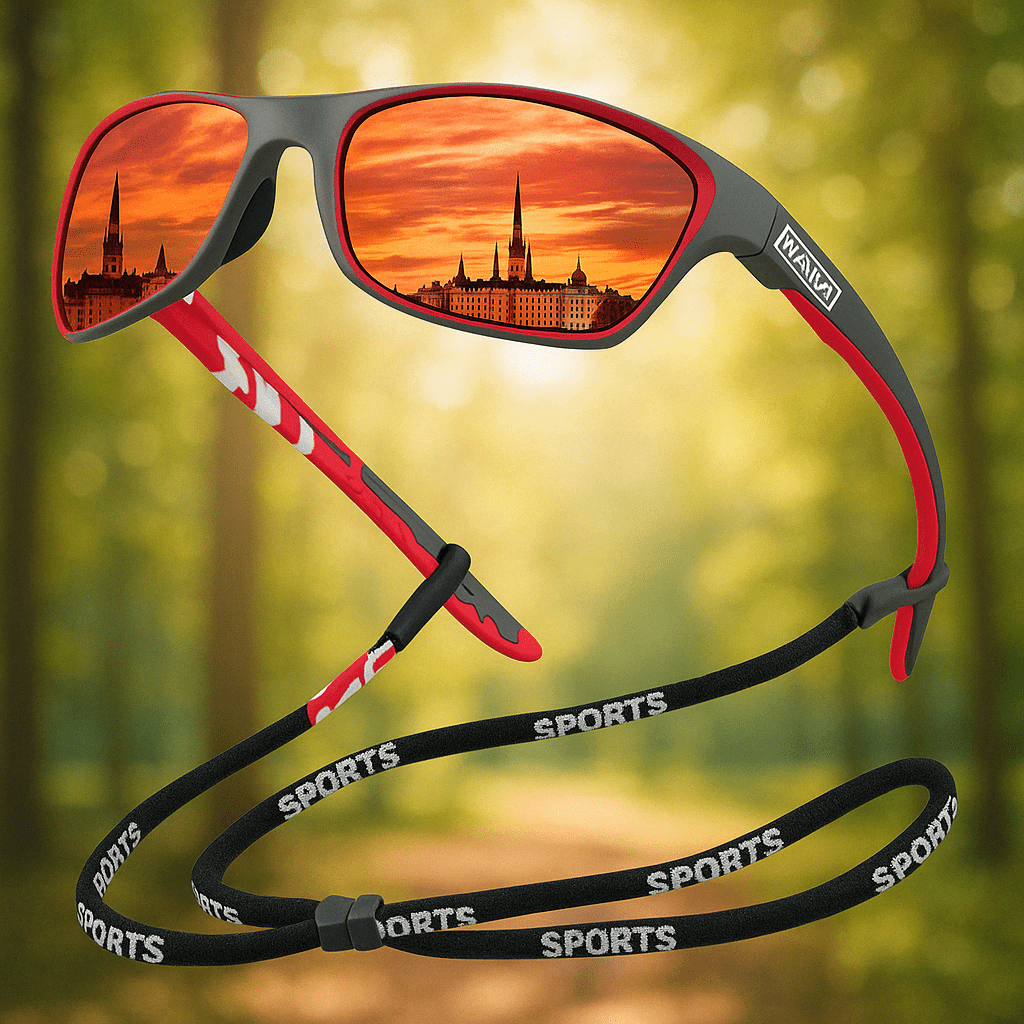 Glevato | POLARSPORTX Pro – Polarized Sports Sunglasses with UV400 Protection for Outdoor and Everyday Use