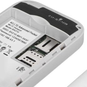 Glevato | Portable 5G Wi-Fi Router | Secure, High-Speed Connection for Travel & Home Use