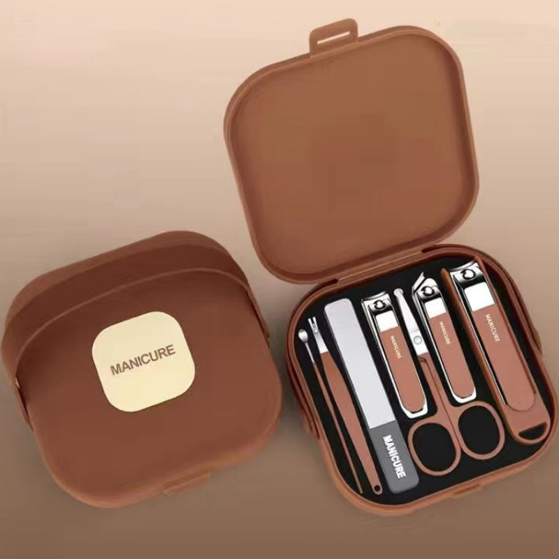 Glevato | Portable 7-piece manicure set with nail clippers