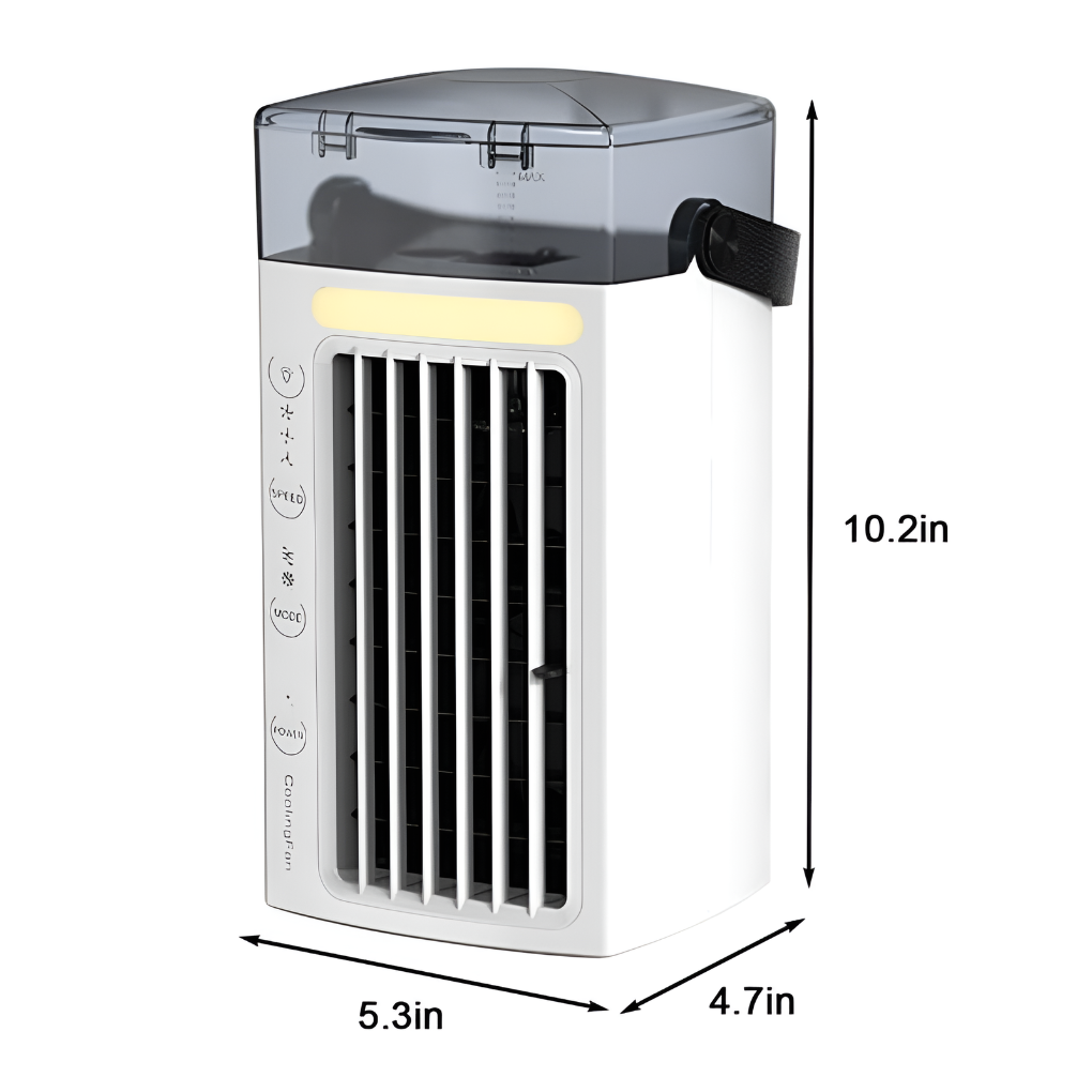 Glevato | Portable Air Cooler Fan with Handle