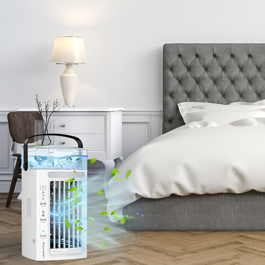 Glevato | Portable Air Cooler Fan with Handle