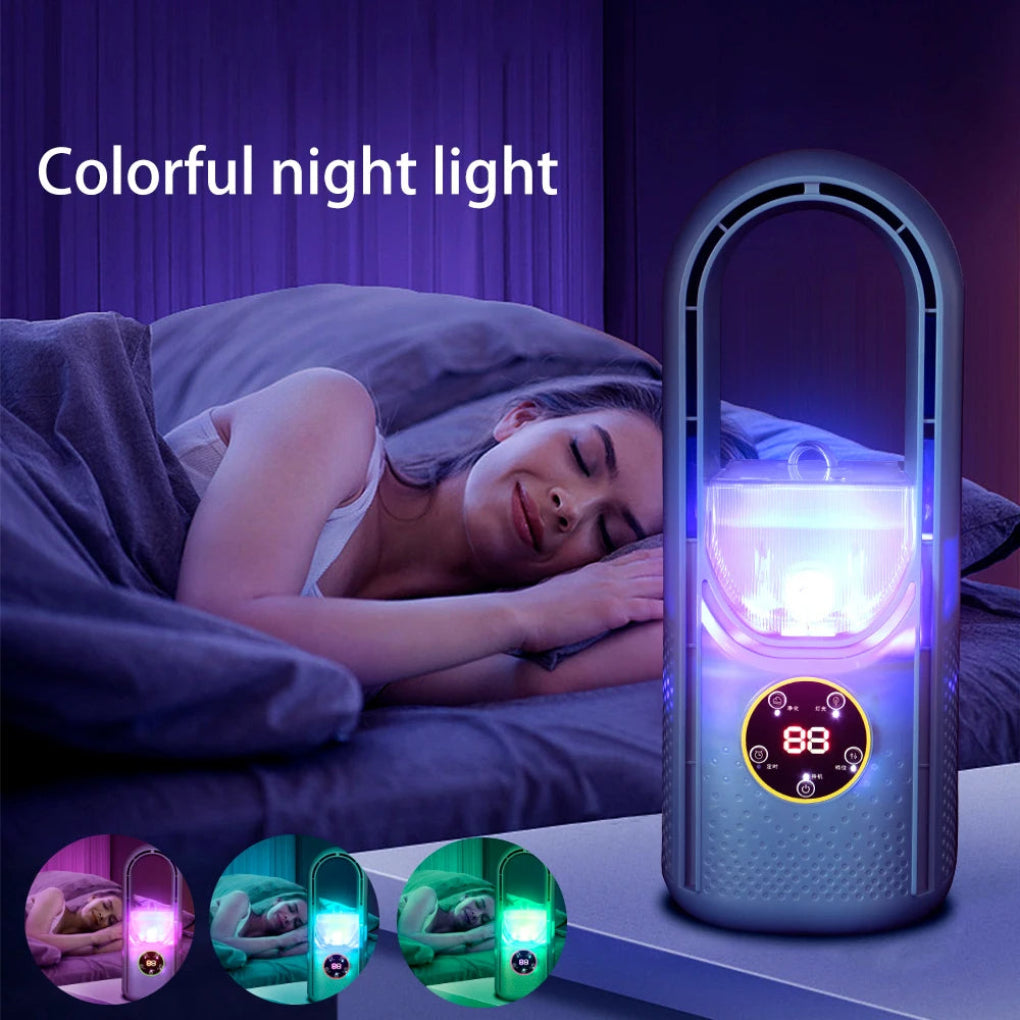Glevato | Portable Bladeless Fan with LED Display