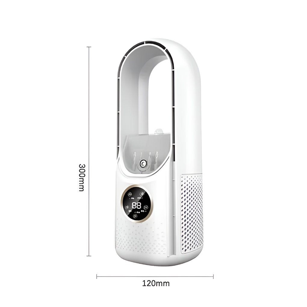Glevato | Portable Bladeless Table Air Conditioner Quiet