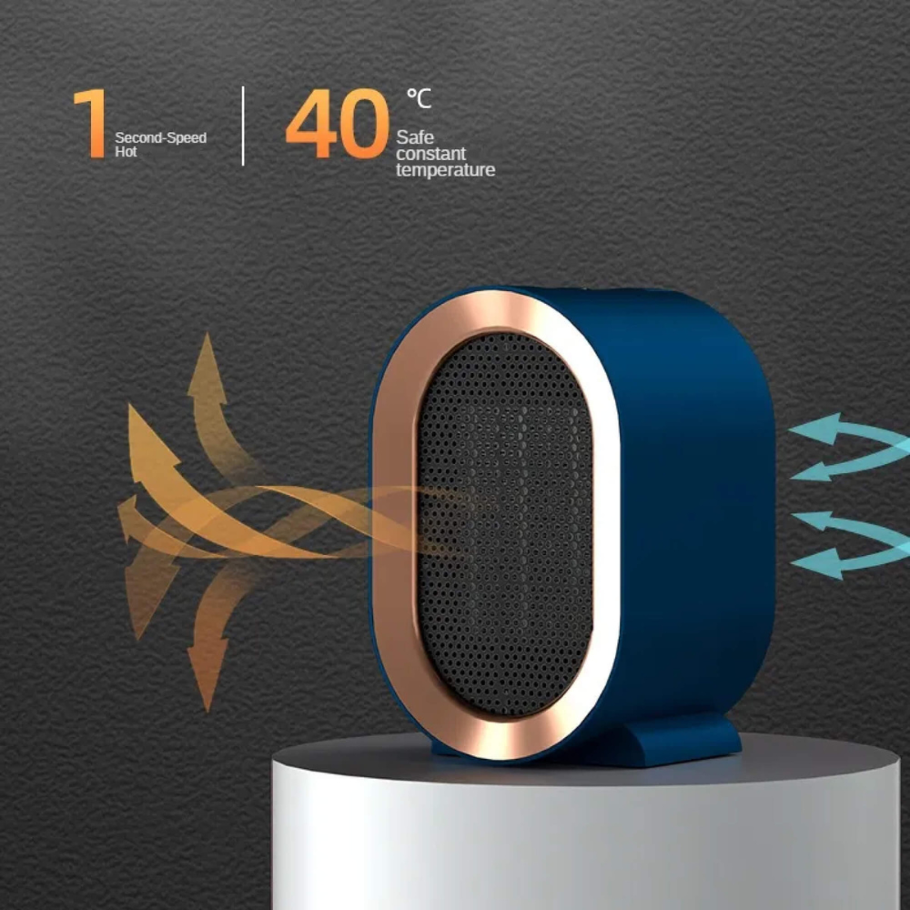 Glevato | Portable Electric Heater | Energy Saving & Quiet | Home & Office