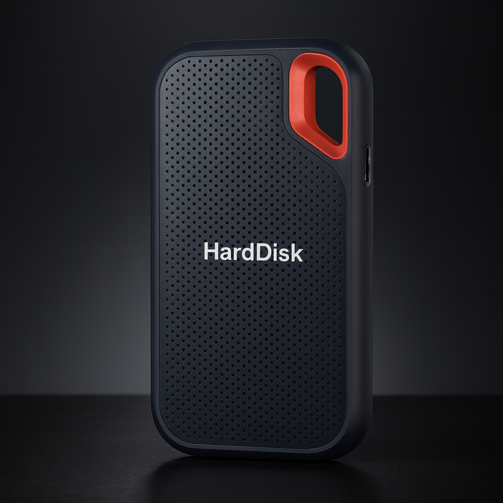 Glevato | Portable External SSD Drive High Speed Data Transfer Shockproof Storage
