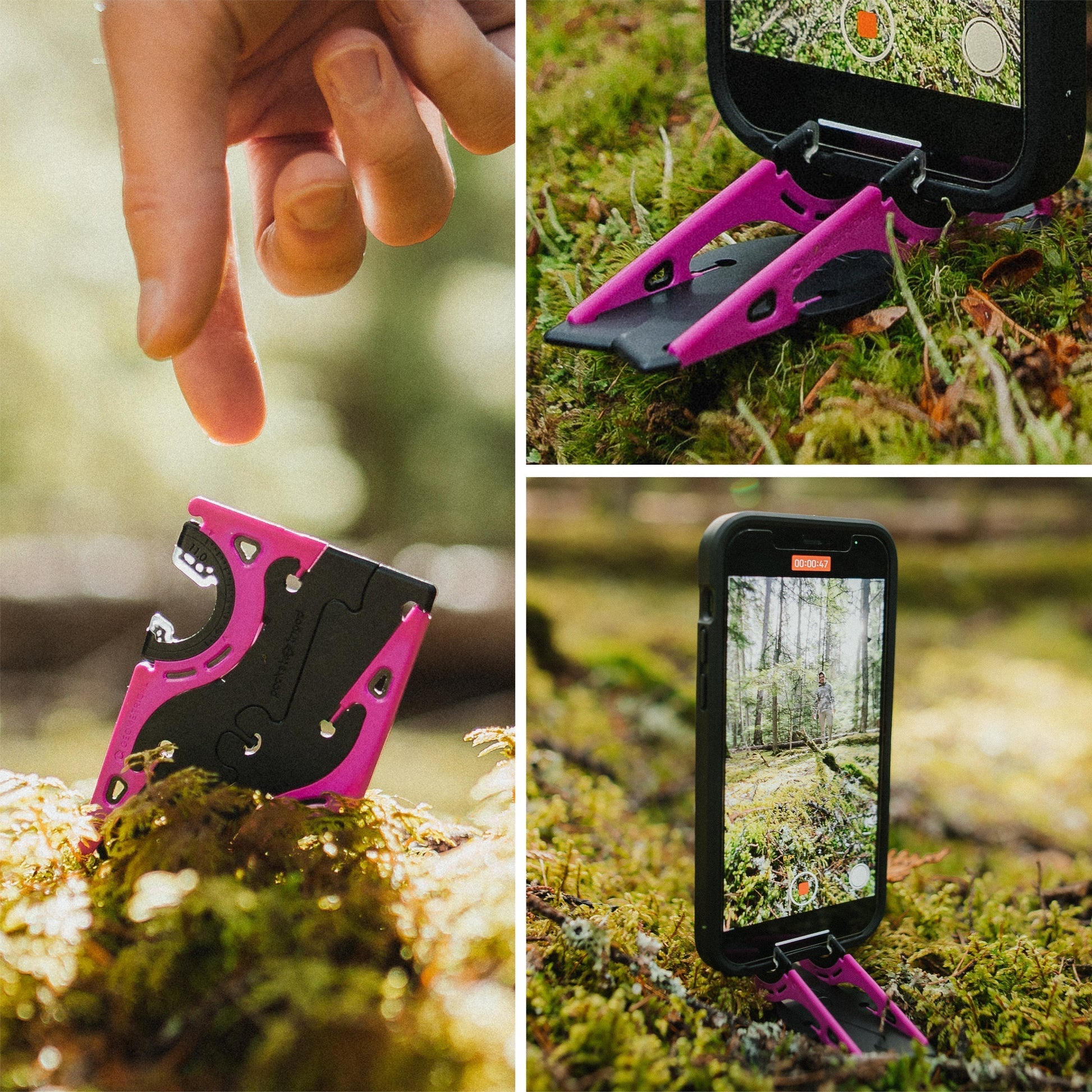 Glevato | Portable Phone Stand for Perfect Pictures - SnapFold