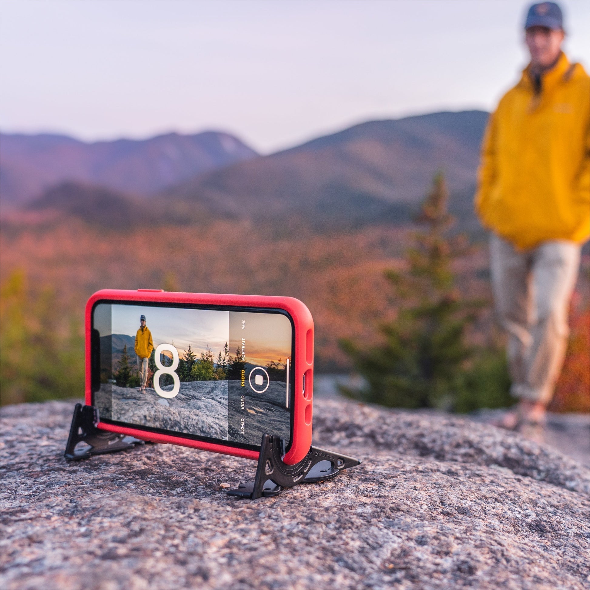 Glevato | Portable Phone Stand for Perfect Pictures - SnapFold