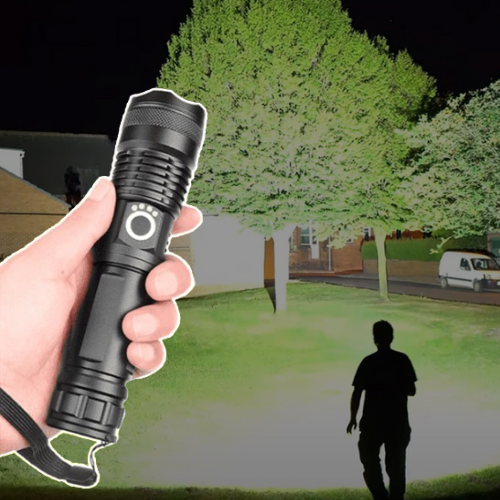 Glevato | Powerful 90000 Lumens LED Flashlights – The Best Flashlight for Any Adventure