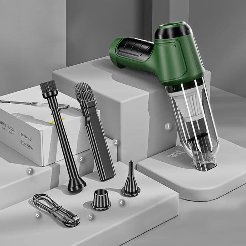 Glevato | Powerful Wireless Car Vacuum Cleaner