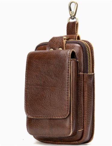 Glevato | Premium Leather Men's Waist Bag