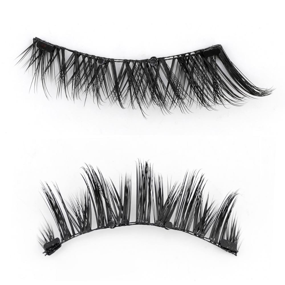 Glevato | Professional Magnetic Eyelash Set | Glue-Free & Reusable | 3D Volume Effect | Includes Precision Applicator | Wind & Water Resistant | Hypoallergenic