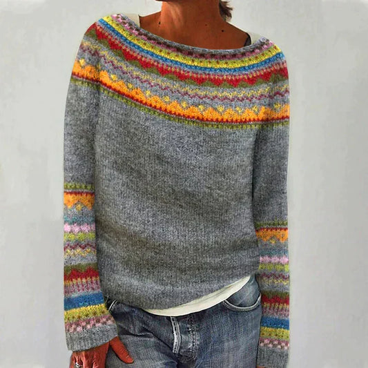 Glevato Pullover with Long Sleeves and Print