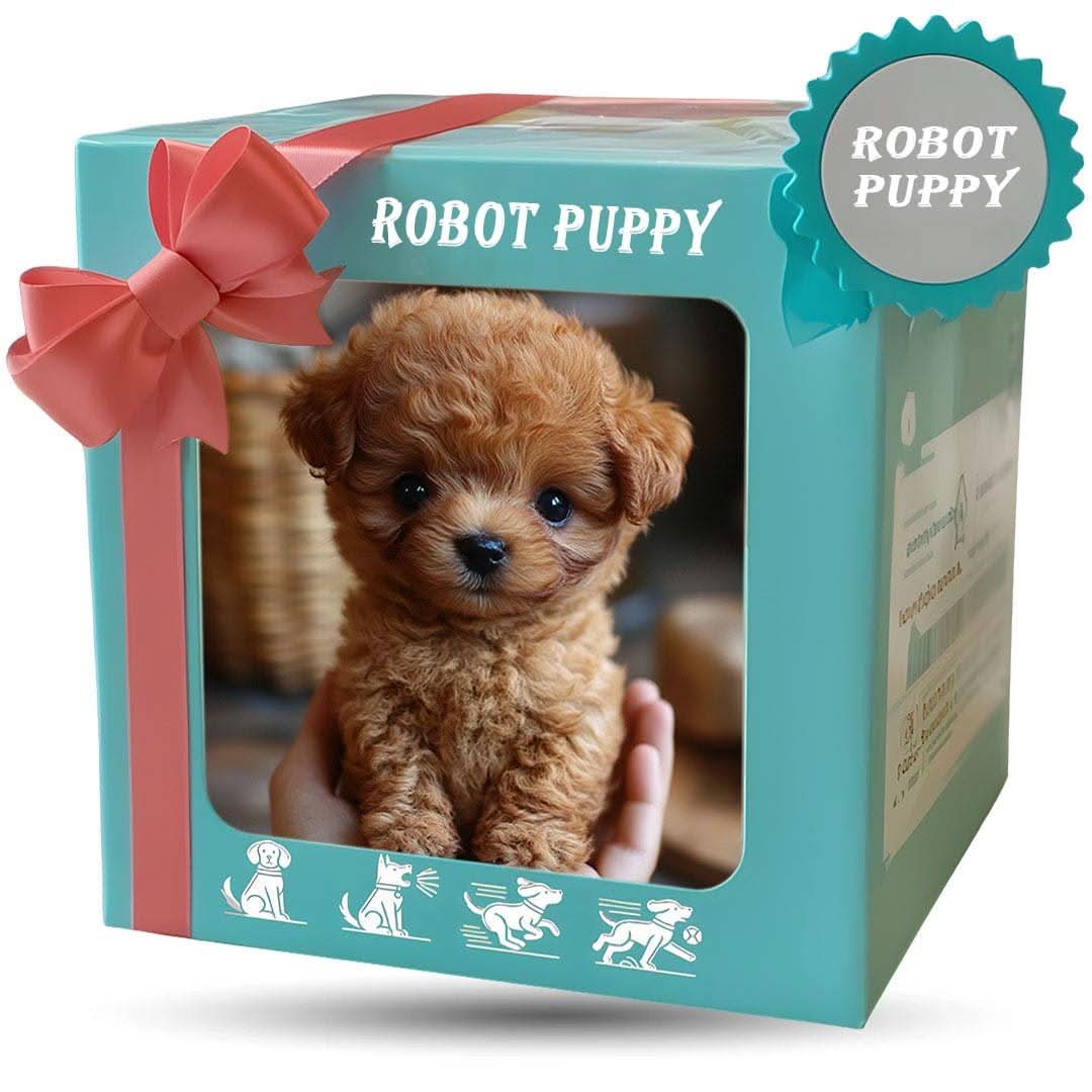 Glevato | Realistic Dog for Children that Responds to Touch