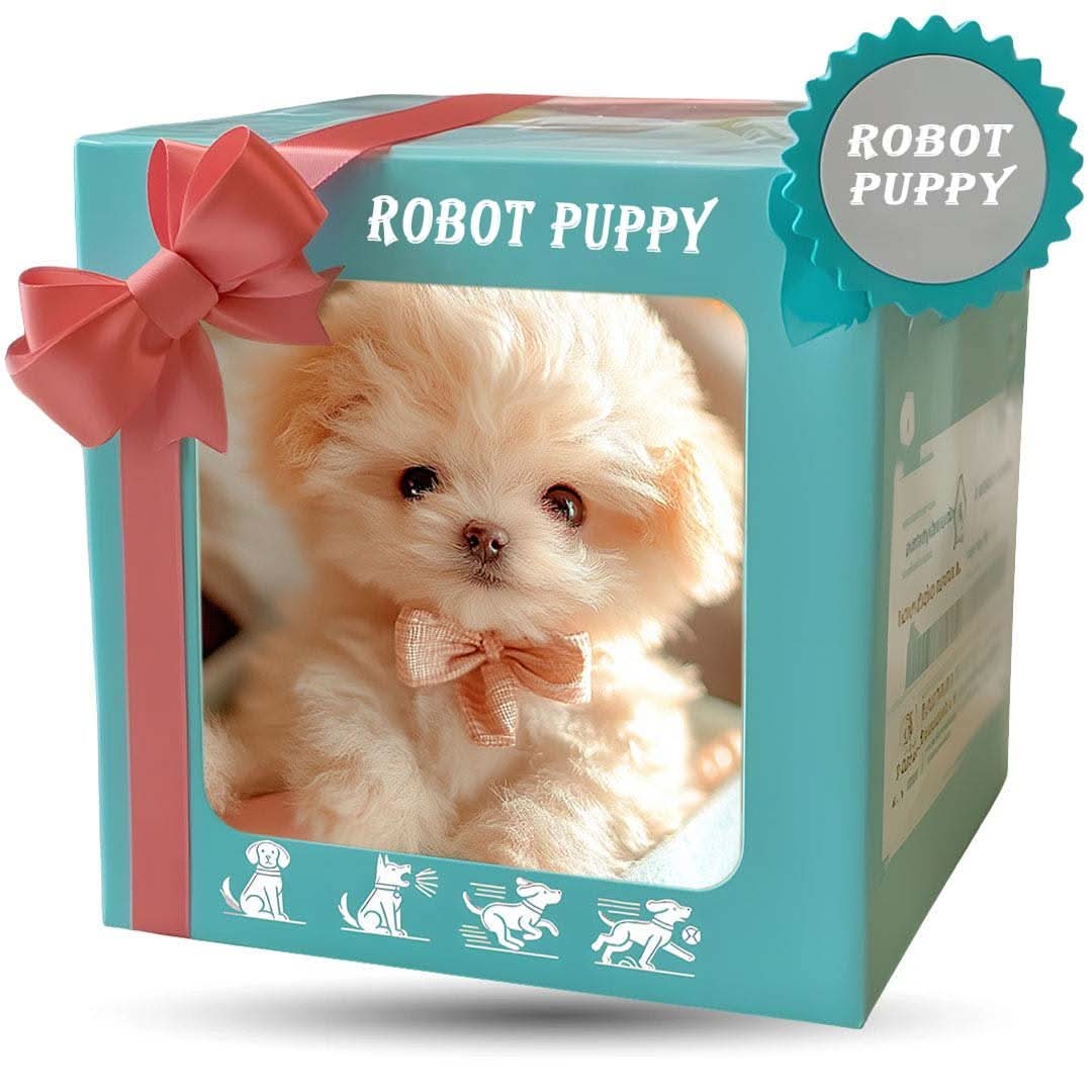 Glevato | Realistic Dog for Children that Responds to Touch