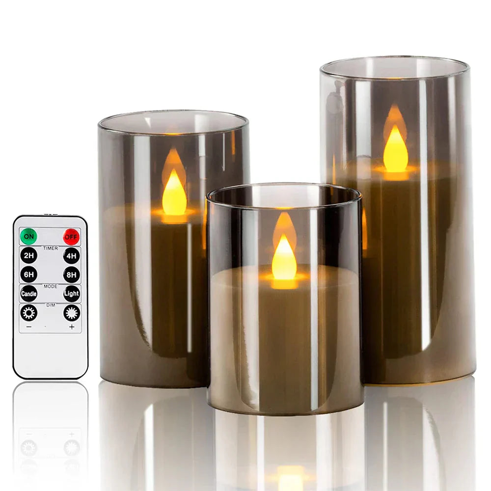 Glevato | Realistic LED Candles with Atmospheric Flame Effect