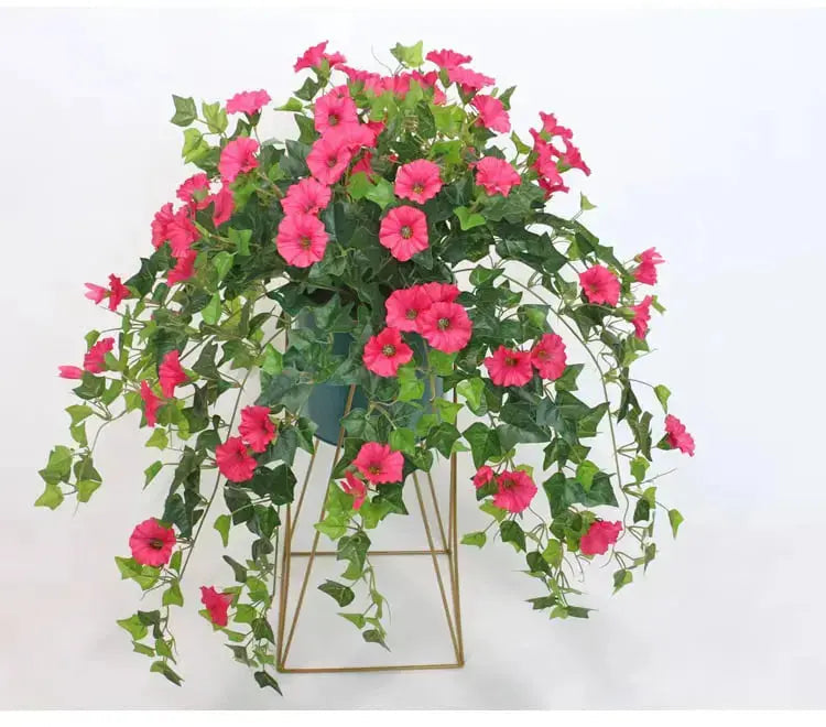 Glevato | Realistic, UV-resistant artificial morning glory - Buy one, get one!