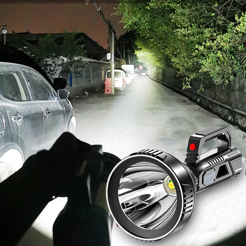 Glevato | Rechargeable Handheld Spotlight Flashlight