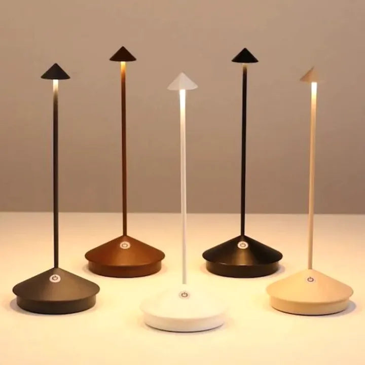 Glevato | Rechargeable Wireless LED Table Lamp with Dimmable Lighting