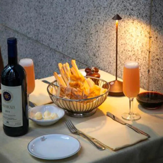 Glevato | Rechargeable Wireless LED Table Lamp with Dimmable Lighting