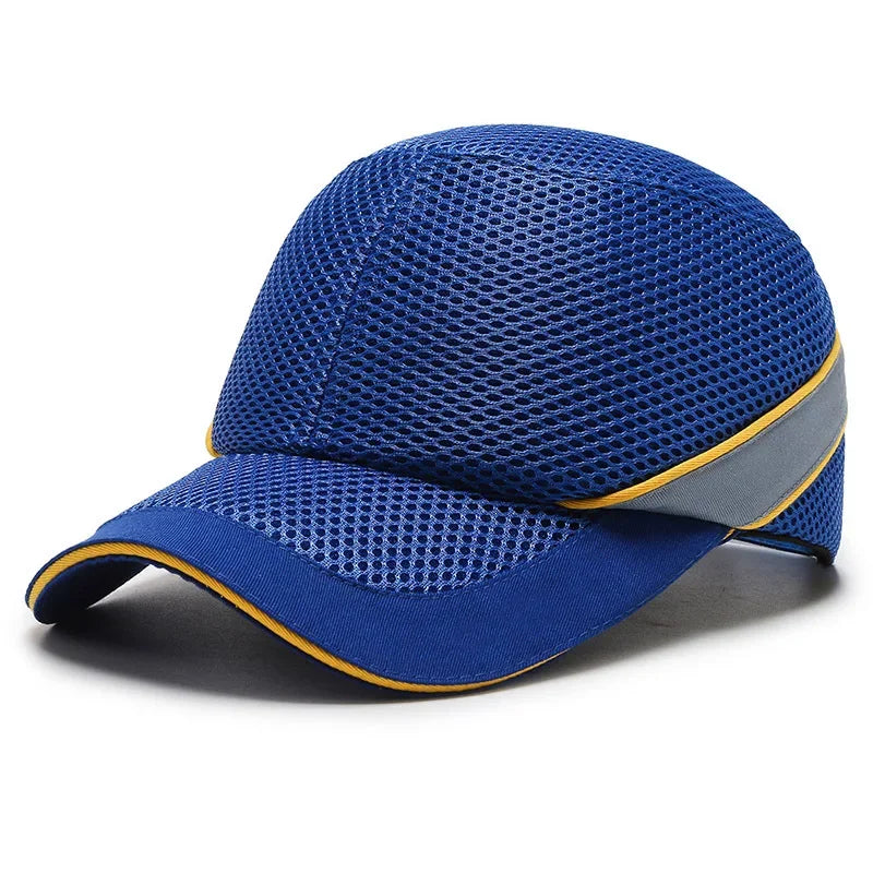 Glevato | Red Safety Bump Cap - Helmet with hard ABS inner core for head protection at home, work, and factory