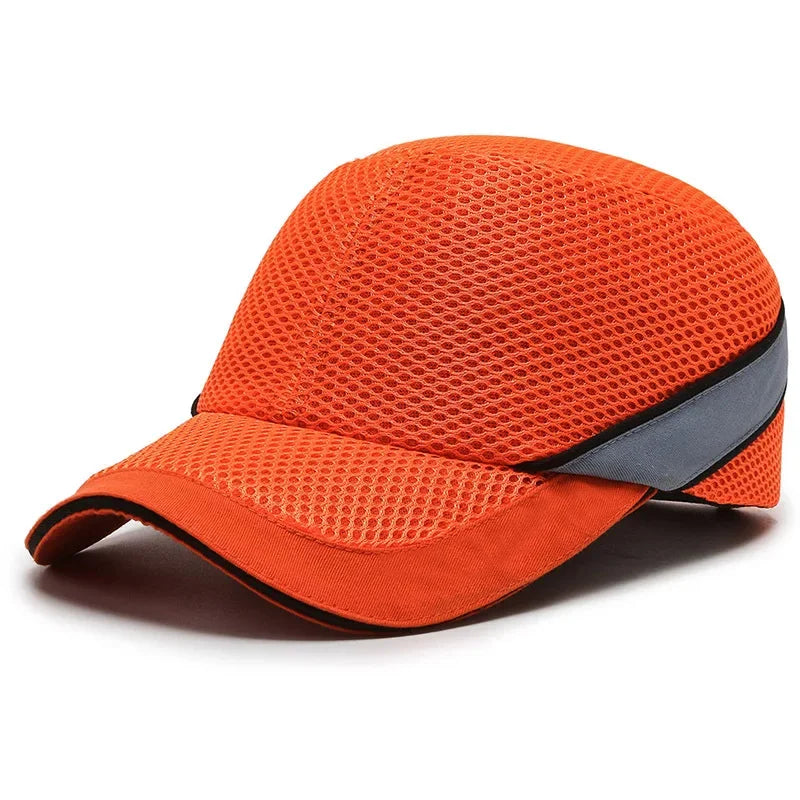 Glevato | Red Safety Bump Cap - Helmet with hard ABS inner core for head protection at home, work, and factory