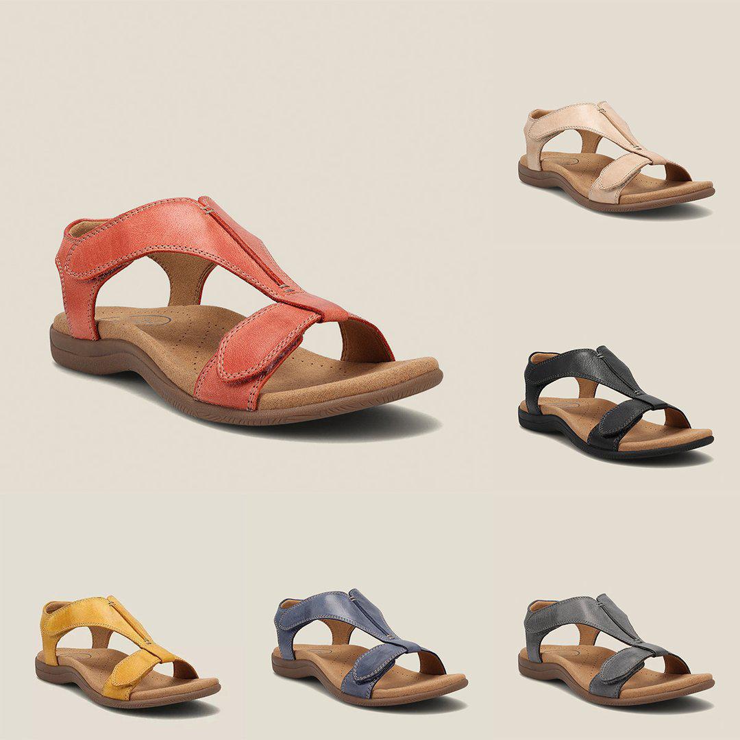 Glevato | Rinah - Orthopedic Leather Sandals