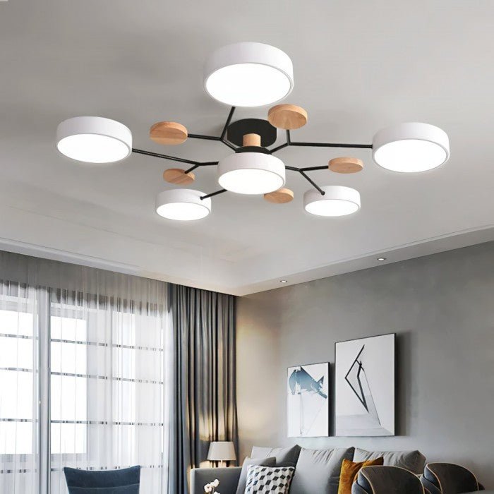Glevato | Scandinavian LED Ceiling Light | Branching Modern Light Design