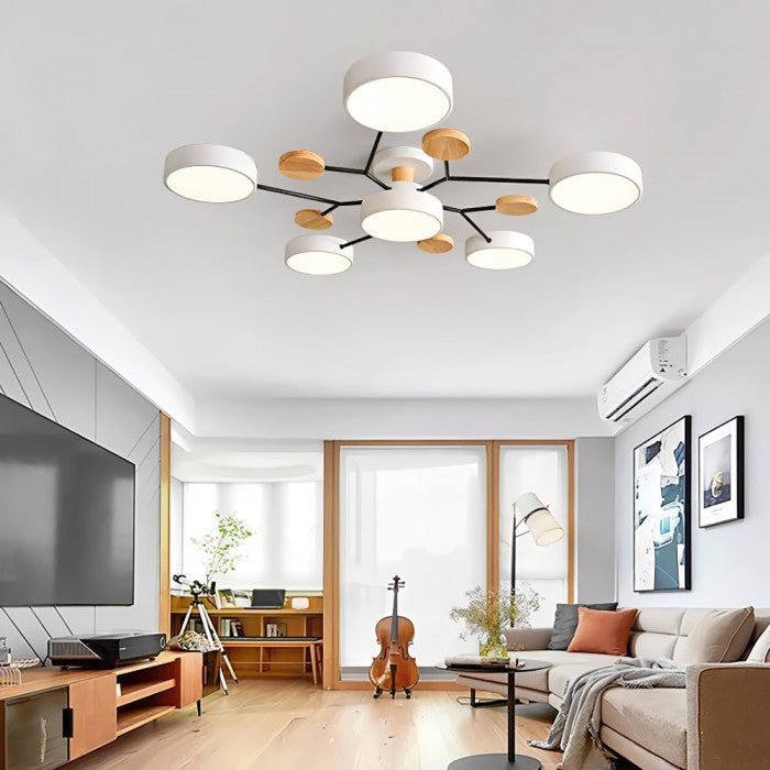 Glevato | Scandinavian LED Ceiling Light | Branching Modern Light Design
